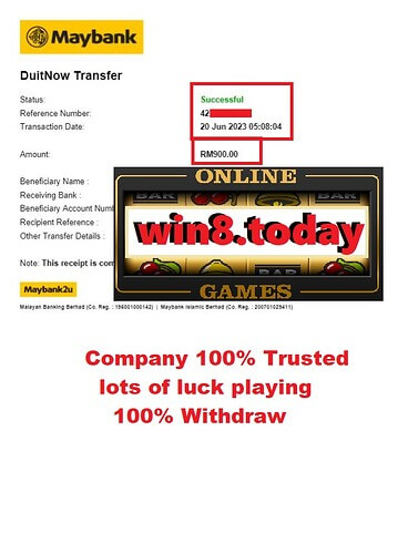 Phan Van Hung's MYR900 jackpot win on MEGA888
