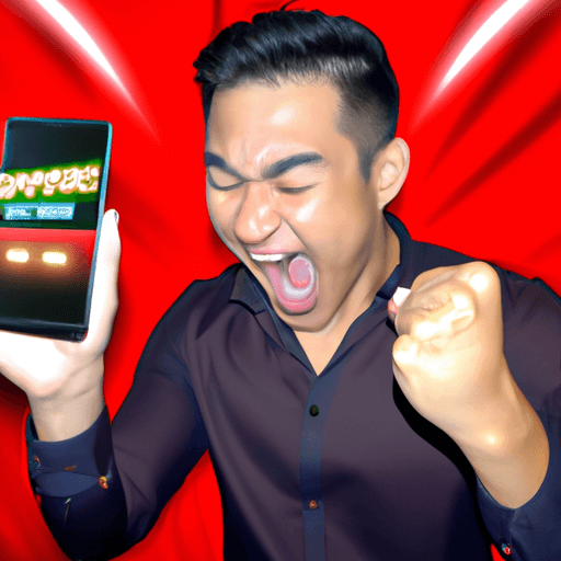 Celebrating a big win at Rollex11 Casino