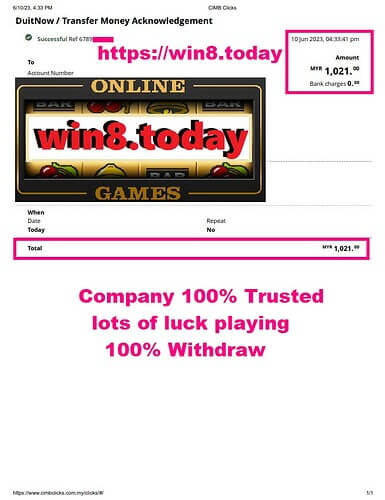 Turning MYR190 into MYR1,021 at 3WIN8 Casino