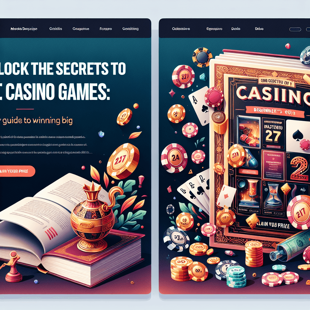 Call to action for casino game enthusiasts
