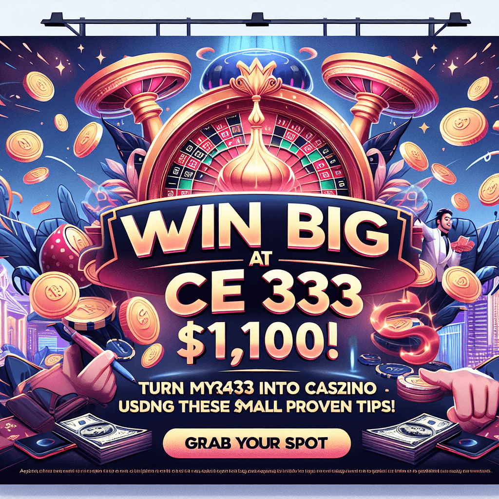 CTA for winning big at ACE333 Casino