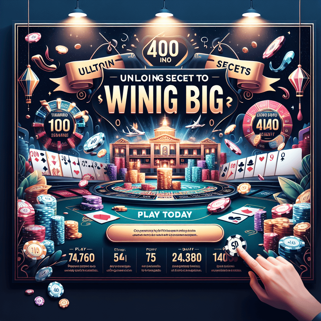 Start winning big at Mega888 Casino today