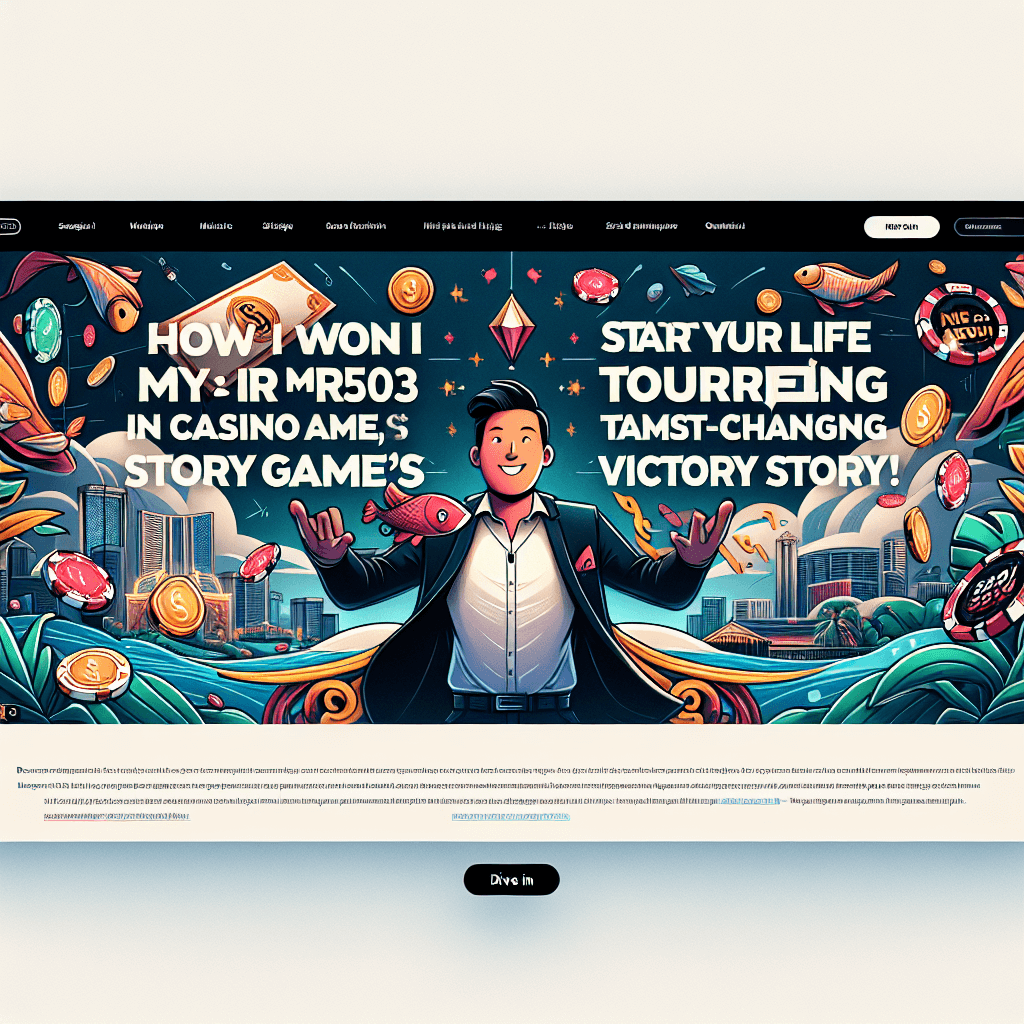 Start your journey to winning big in casino games