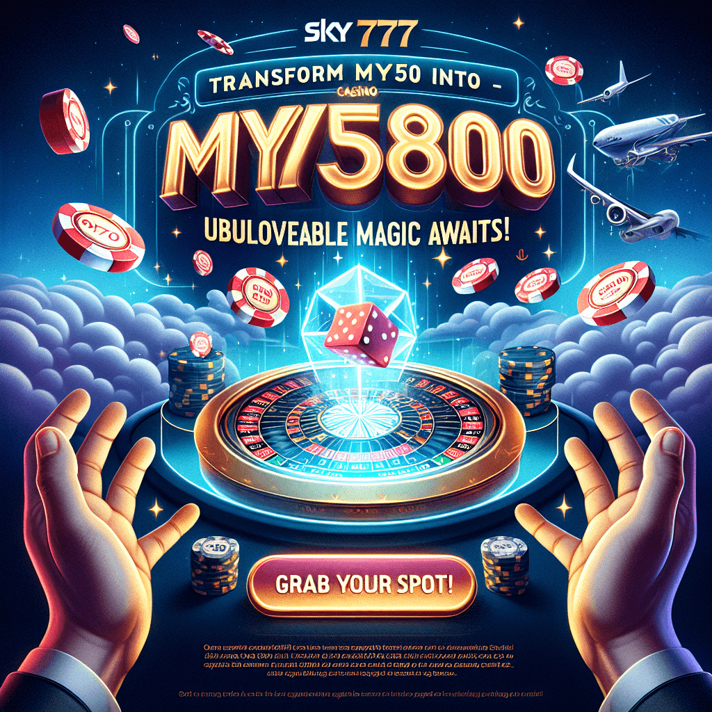 Join Sky777 Casino now for an unforgettable experience